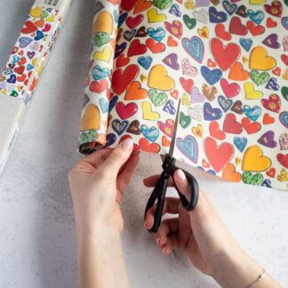 Bio-Bienenwachstuch Rolle – Von Herzen